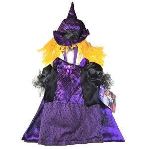 Baby/Toddler Cuddly Soft Purple Witch Costume (12-24 Months)